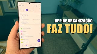 Esse é o MAIS COMPLETO APP para ORGANIZAÇÃO  Lista de Tarefas Calendário Hábitos e NOTAS [upl. by Cleveland]