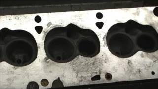 Spray Welding Ford 390 FE 1960 Cylinder Heads Stage III5 Part 1 [upl. by Ebony319]