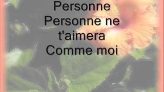 Je taime Alain GOVINDIN paroles [upl. by Eatnoj]