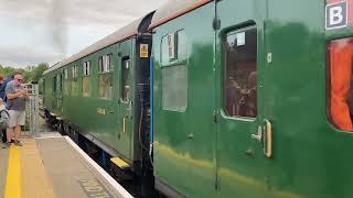 ‘Thumper’ 201001 leaves Warminster with Imberbus excursion back to Tonbridge Sat 17th Aug 2024 [upl. by Kylynn285]