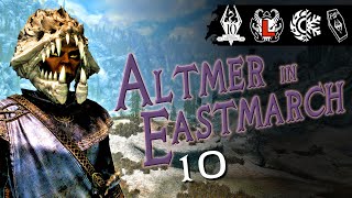 ALTMER girl in EASTMARCH  10  Skyrim AE Legendary Survival Permadeath [upl. by Everest105]