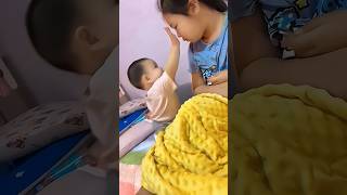 Hes only one year old and hes already fighting with his sister funny cutebaby [upl. by Retnuh]