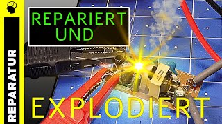 Repariert und Explodiert  2 Netzteil Untersuchungen [upl. by Giesser]