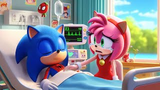 SPIDERMAN SONIC Please Wake Up Dont Leave AMY Alone😭 Sad Story  Sonic The Hedgehog 3 Animation [upl. by Franzoni]