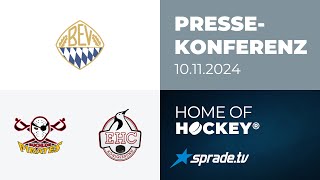 10112024  Pressekonferenz  ESV Buchloe vs EHC Königsbrunn [upl. by Mloclam]