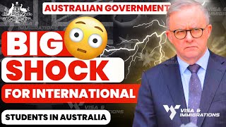 SHOCKING NEWS Students Applying For Australia By Government  Latest Australia Immigration News [upl. by Atnicaj671]