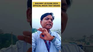 RRB JE MOCK TEST 2024 OFFICIAL  RRB JE MOCK TEST 2024  RAILWAY JE MOCK TEST  LOCO PILOT SANTOSH [upl. by Orlene]