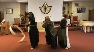 “Waging War”  CeCe Winans Group Praise Dance by The Trio of Evangelists at EMPNPC 9242023 [upl. by Dodd]