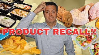 Food Manufacturing Product Recall  Product Recall Insurance Explained [upl. by Dennard]