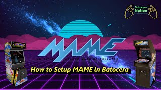 How to Setup MAME in Batocera [upl. by Debee]