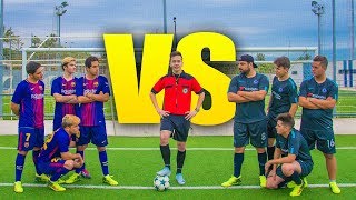 BARCELONA VS CHELSEA 4vs4  PARTIDO FÚTBOL Crazy Crew [upl. by Nuawd587]