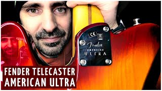 Fender Telecaster American Ultra Plasma Red Burst  Español 4K [upl. by Hnamik]