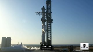 WATCH LIVE SpaceX to Launch ‘Starship’ Rocket in First Orbital Test Flight  ABC News [upl. by Eneri]