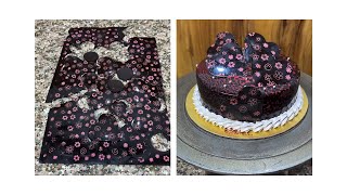 New Design Chocolate Cake Decoration Ideas  Chocolate Cake Full Tutorial [upl. by Rann]