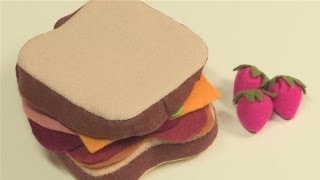 Video Guide To Felting A Sandwich [upl. by Albur]