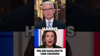 NANCY PELOSI on CNN STILL GASLIGHTING TO THE VERY END cnn presidentialdebate funny [upl. by Laural583]