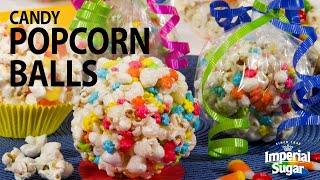 How to Make Candy Popcorn Balls [upl. by Rourke846]