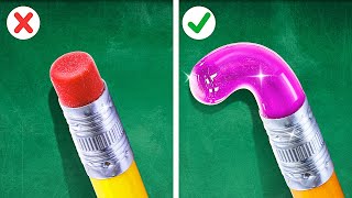 COMMENT FAIRE PASSER DES BONBONS A LECOLE  Fournitures Scolaires Comestibles DIY  par 123 GO [upl. by Uhn]