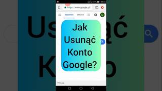 Jak usunąć konto Google [upl. by Yeniffit]