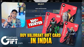 2022  How to Buy amp Redeem Valorant GIFT CARDS in INDIA  GamersGift genuine or FAKEvalorantindia [upl. by Ardnuhsed699]