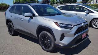 2023 Toyota RAV4 Hybrid SE AllWheel Drive in Silver Sky Metallic [upl. by Torrlow295]