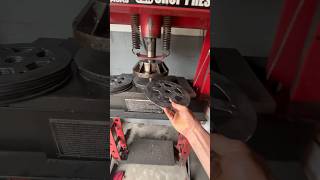 How we press the sprocket for an Evatech Robotic Slope Mower [upl. by Eznyl664]