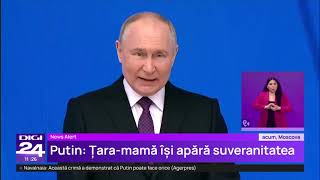 Dictatorul de la Kremlin amenință din nou Occidentul [upl. by Magan]