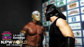 njcmll 5th match Backstage 21624｜CMLL FANTASTICA MANIA 2024 第5試合 Backstage [upl. by Majka]