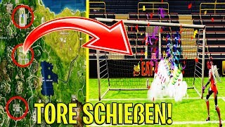 SCHIEßE AUF VERSCHIEDENEN SPIELFELDERN EIN TOR  Fortnite  Season 4 Woche 7  HERAUSFORDERUNG [upl. by Wolgast]