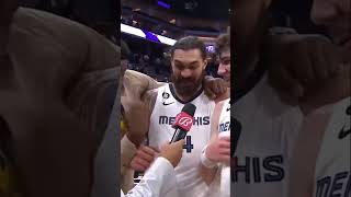 Afición esto es para vosotros… SIIIIIIUUUUU 🗣️ 🏀 Grizzlies festejando a lo CR7🇵🇹 [upl. by Hausner]