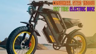 COSWHEEL GT20 1500W All Terrain Fat Tire Electric Bike [upl. by Novyat]