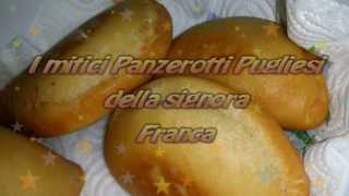 RICETTA PUGLIESE  PANZEROTTI PUGLIESI DELLA SIGNORA FRANCA [upl. by Ellebana4]