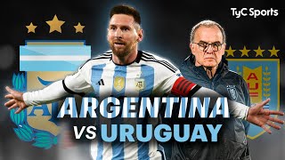 EN VIVO 🔴 ARGENTINA vs URUGUAY  Eliminatorias Sudamericanas ⚽ ¡Juega la SCALONETA por TyC SPORTS [upl. by Emmery]