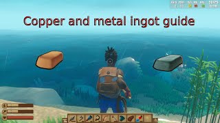 Raft Copper and Metal Ingot Guide [upl. by Eille]