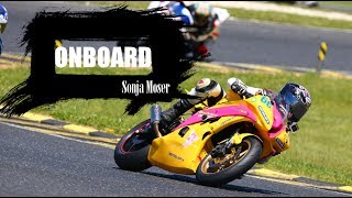 Onboard Pannoniaring mit Sonja Moser  BMW S1000RR  Yamaha R6 [upl. by Hakceber538]