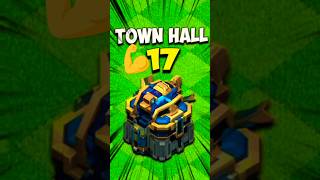 Leaked Town Hall 17Clash Of Clansshorts shortsvideo clashofclans viralshorts [upl. by Rothschild]