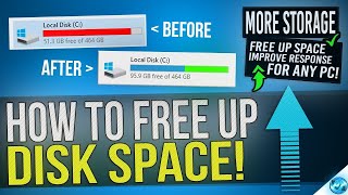 How to FREE UP Disk Space on Windows 111087 2024 [upl. by Octavian959]