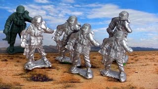 How To make an Army Of Metal Soldiers Mold Making [upl. by Eanel]