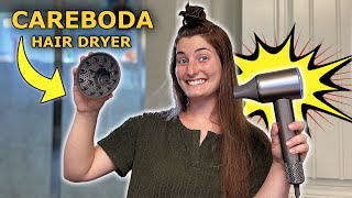 Careboda Magnetic Hair Dryer Review and Demo [upl. by Raamal892]