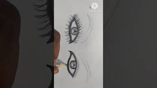 How Draw eye ki pentingaakh ki drawing kaise banayeeyes sorts art aakhon [upl. by Immaj632]