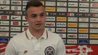 fcbchInterview mit Xherdan Shaqiri [upl. by Uuge]