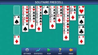 FreeCell Solitaire Classic [upl. by Etnecniv]