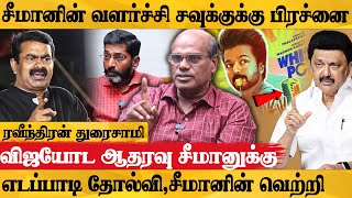 விஜய் அணில் போல சீமானுக்கு உதவுகிறார்  Raveendran Duraisamy Latest interview about elections 2024 [upl. by Kerad]