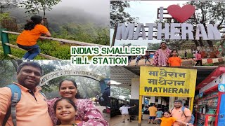 Matheran Hill Station  Matheran Vlog  माथेरान  Matheran toy train [upl. by Rika]