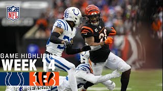 Indianapolis Colts vs Cincinnati Bengals  2023 Week 14 Game Highlights [upl. by Anner]