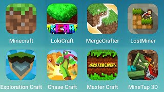 Minecraft Lokicraft MergeCrafter LostMinter Exploration Craft Chase Craft Master Craft [upl. by Tnarb488]