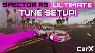 Spector RS Ultimate Setup Tune amp Livery  CarX Drift Racing [upl. by Link]