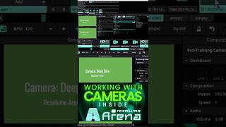 Dealing multiple camera inside Resolume Arena  Advance Training Recap [upl. by Grose]