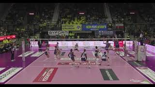 Lauren Stivrins  Firenze vs Conegliano Volleyball Highlights [upl. by Annoiek484]