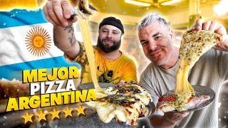 LA PIZZERÍA FAVORITA POR LOS ARGENTINOS TIENE MUCHO QUESO🍕 LA MEJOR FUGAZZETTA de ARGENTINA 🇦🇷 [upl. by Cohen]